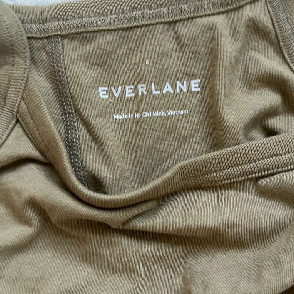 Everlane olive Fitted Camisole Top - Picture 5 of 6
